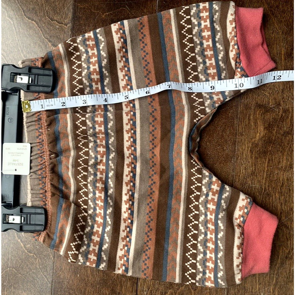 Peek Kids Baby Boy Size 3-6 Months Holiday Music 2 Piece Set Brown Red Drums - Picture 13 of 13